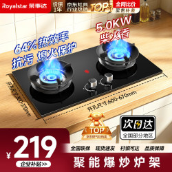 荣事达 JZT-AL01 聚能防风 天然气 燃气灶