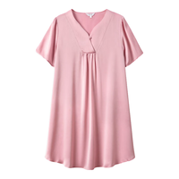 5161 100%桑蚕丝 宽松显瘦 纯色 家居服套装