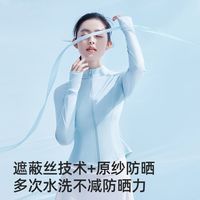 小野和子 修身连帽防紫外线透气凉感女士防晒衣