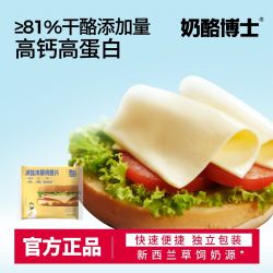 奶酪博士 减盐浓醇奶酪片 83g 81%干酪添加量
