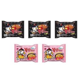 三养 火鸡面 经典原味 奶油味 方便面