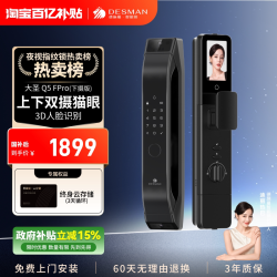 德施曼 Q5 FPro 电子锁 高端黑