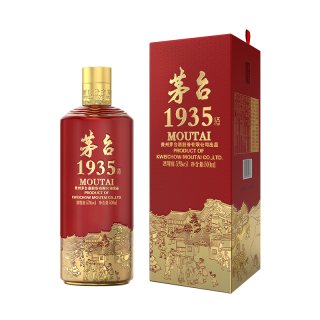 移动端：茅台酱香酒 MOUTAI 茅台 1935 53%vol 酱香型白酒 500ml 单瓶装
