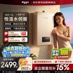 林内 燃气热水器13L小蛮腰家用天然气水伺服恒温节能低水压启动C08