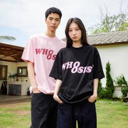 WHOOSIS 男女短袖T恤 幻影大logo