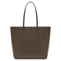 FURLA ELLA牛皮中号女士手提包 咖色