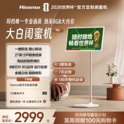 海信 大白闺蜜机X6 长续航 护眼类纸屏8GB+64GB