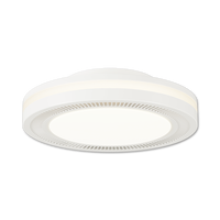 小米有品 众筹上新丨Yeelight智能护眼无叶风扇灯-φ420mm-白色(赠上门安装)已接入米家APP