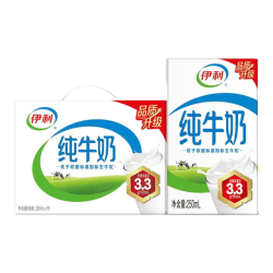 伊利 纯牛奶 250ml*18盒