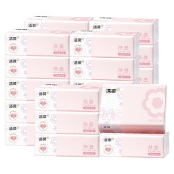 洁柔 缤纷系列 抽纸 3层*100抽*24包(195*123mm或180*123mm)