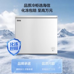 海信 200L减霜冰柜家用商用小型冷柜冷藏冷冻转换一级能效卧式冰箱