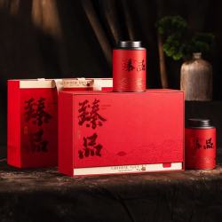 末笙 武夷岩茶大红袍乌龙茶茶叶年货自饮收藏 礼盒装 250g 臻品系列 250g*1盒