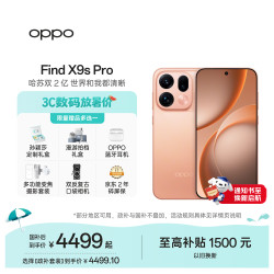 OPPO Find X9s Pro 5G手机 12GB+256GB 元气橙