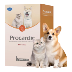 欧博方 宠心舒心脏保养剂犬猫辅助心血管健康心衰心肌肥大保健品 宠心舒 30粒*2盒