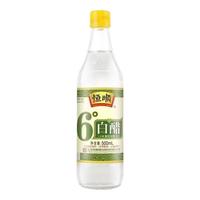 恒顺 6度白醋500ml瓶装镇江酿造食醋家用炒菜凉拌腌制调料醋 6度500ml    一瓶