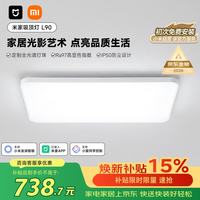米家 吸顶灯 L90 智能控制 长方形现代客厅灯 小爱智能语音 115W