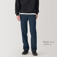 無印良品 MUJI 男式 木棉混牛仔直筒裤