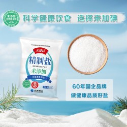 桔子树 美康达精制盐 220g*12袋 未加碘