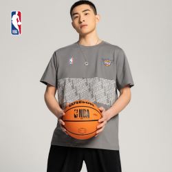 NBA 官方夏季公牛太阳纯棉透气运动薄款短袖T恤跑步健身训练男女 太阳队 L