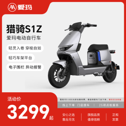爱玛 猎骑S1 长续航 电动自行车