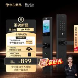 凯迪仕 V9 FVP 3D人脸识别 智能门锁