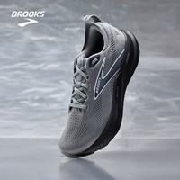 BROOKS Glycerin 22 缓震跑鞋 灰/乌木色/浅灰白 44.5