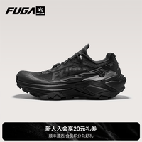 凯乐石 FUGA EX3 25年凯乐石防滑缓震跑山鞋男款户外运动徒步越野跑鞋 墨黑 44