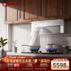 赛斯黛玛 赛斯德玛隐藏式抽油烟机升降侧吸油烟机变频静音大吸力不锈钢油烟机油烟分离免清洗 一级能效