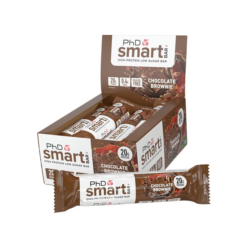 PhD Smart 代餐棒 黑巧克力树莓味 64g*12支