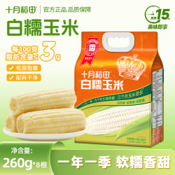 十月稻田 白糯玉米棒 规格 真空装