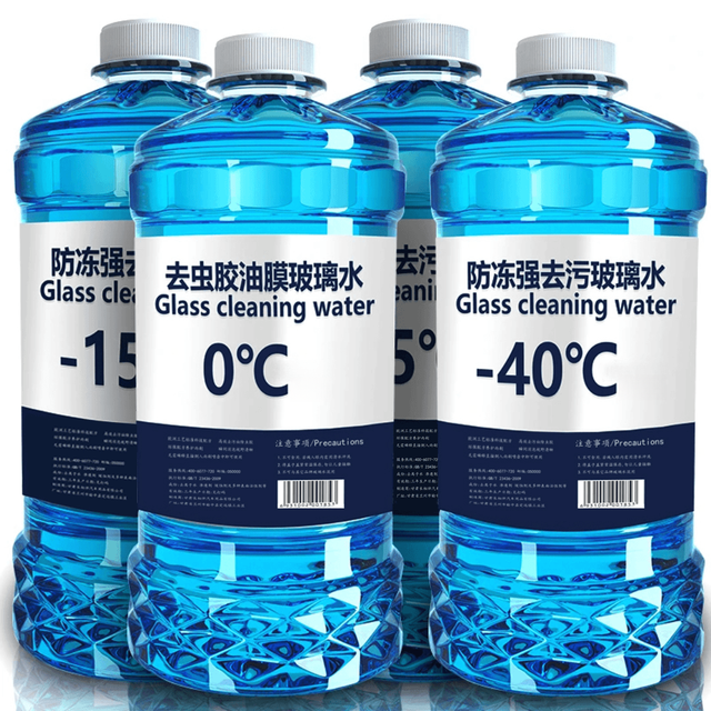 荣力 去油膜虫胶玻璃水 汽车夏季防雨强力去污清洁养护冬季防冻四季通用