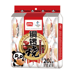 盼盼 铜锣烧 红豆味 240g