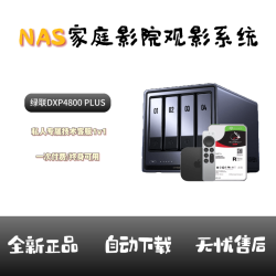 新款DXP4800 PULS 绿联全自动影视NAS观影 家庭影院定制服务