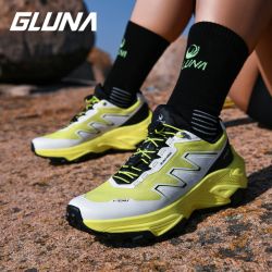 哥鲁纳 GLUNA/哥鲁纳户外鞋 徒步鞋 透气越野跑鞋 耐磨防滑跑鞋