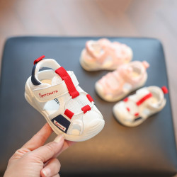 Sportmern宝宝夏季凉鞋婴幼儿鞋子包头婴儿学步鞋机能鞋2066