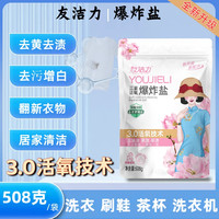友洁力 爆炸盐 去污去渍翻新衣物 母婴可用 508g