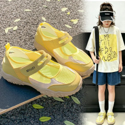 女童德训鞋2026夏季新款阿甘透气跑步不累脚中大童运动鞋休闲鞋子