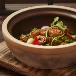 啫啫煲双人餐｜肥肠+黄花鱼（含主食/茶水）