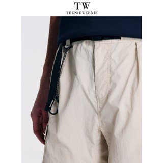 TeenieWeenieMen 防水防晒刺绣松紧腰带男士短裤