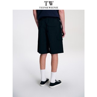 TeenieWeenieMen 防水防晒刺绣松紧腰带男士短裤