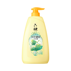 六神 艾叶健肤沐浴露1L