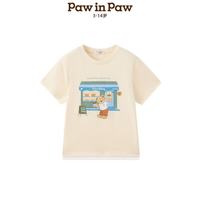 Paw in Paw 5A抗菌熊宝棉男童圆领T恤