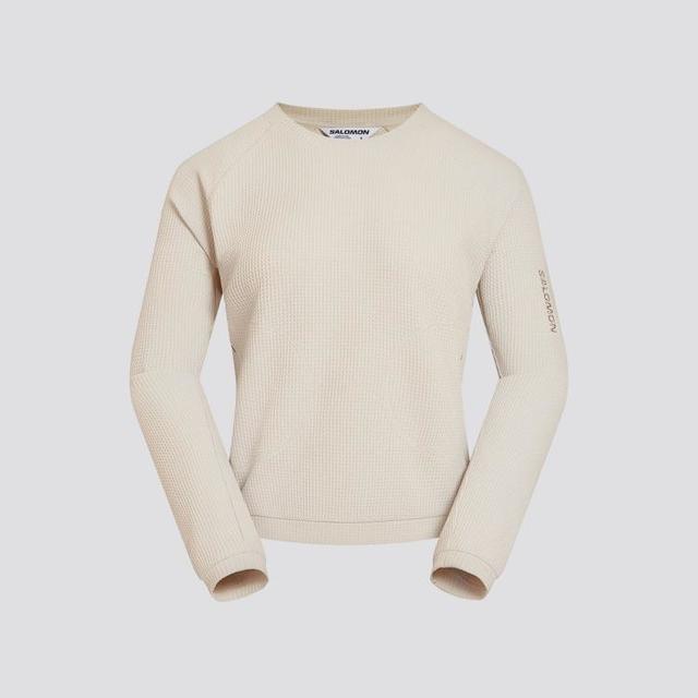 萨洛蒙 女款户外弹力透气徒步登山运动卫衣 PULLOVER W