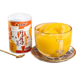 林家铺子 黄桃罐头400g*4罐