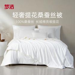 梦洁家纺 梦洁 100%桑蚕丝春秋被芯冬被子母被夏季卧室空调被