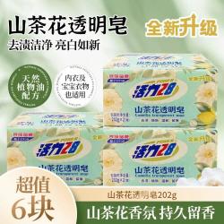 活力28 山茶花天然植油洗衣皂 6块装