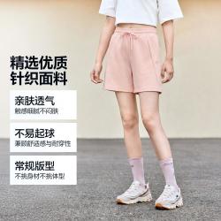 斯凯奇 26年夏运动短裤女健身慢跑运动裤女式休闲短裤