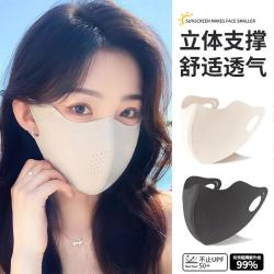 H&3 防晒口罩女防紫外线清凉遮阳防晒轻薄透气骑行冰防晒面罩