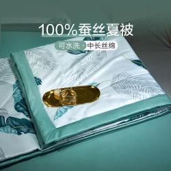 博洋 100%蚕丝被夏凉被空调被二合一子母被春秋被加厚保暖被子被芯
