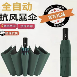 宜享 24骨全自动加大加固晴雨伞